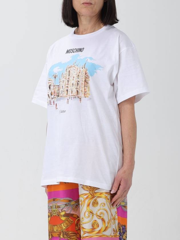 T-shirt Moschino Couture stampata - MOSCHINO - BALAAN 4