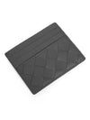 Intrecciato Leather Card Wallet Grey - BOTTEGA VENETA - BALAAN 7