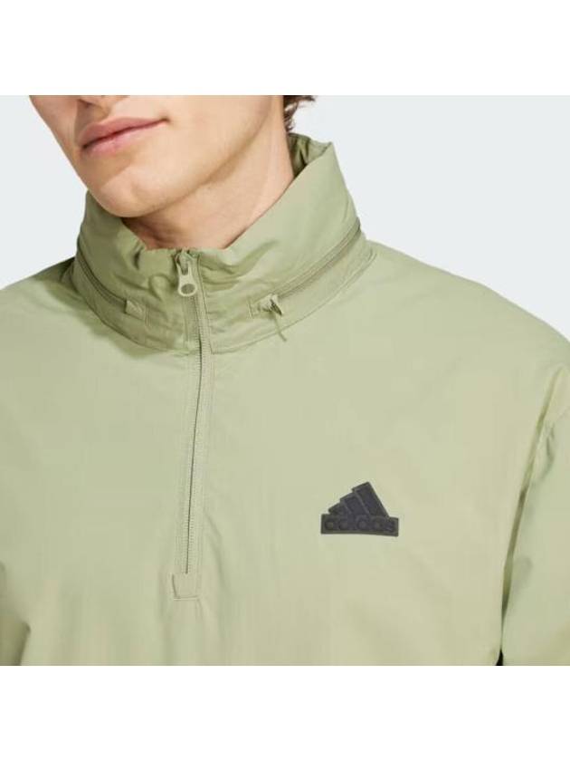 Future Icon 3 Stripes Woven Windbreaker Olive - ADIDAS - BALAAN 3