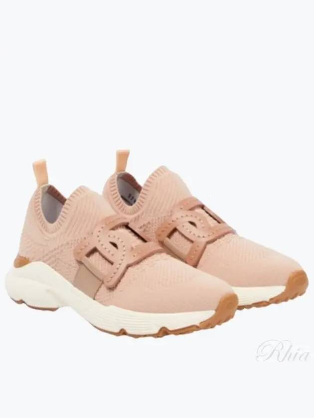 Kate Technical Fabric Low Top Sneakers Pink - TOD'S - BALAAN 2