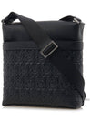 Embossed Logo Cross Bag Black - SALVATORE FERRAGAMO - BALAAN 3