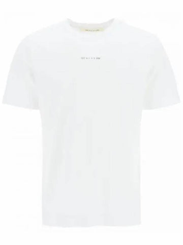 ALYX Melt Circle Logo Short Sleeve T Shirt White AAUTS0288FA01 - 1017 ALYX 9SM - BALAAN 1