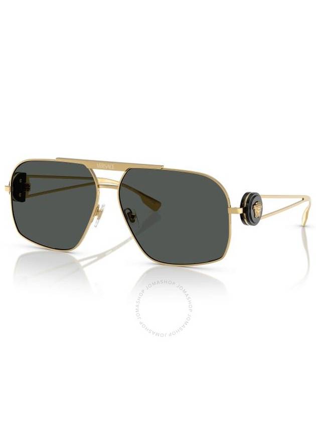 Versace Grey Navigator Men's Sunglasses VE2269 100287 62 - VERSACE - BALAAN 1