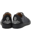 Apollo Leather Low Top Sneakers Black - VIVIENNE WESTWOOD - BALAAN 5