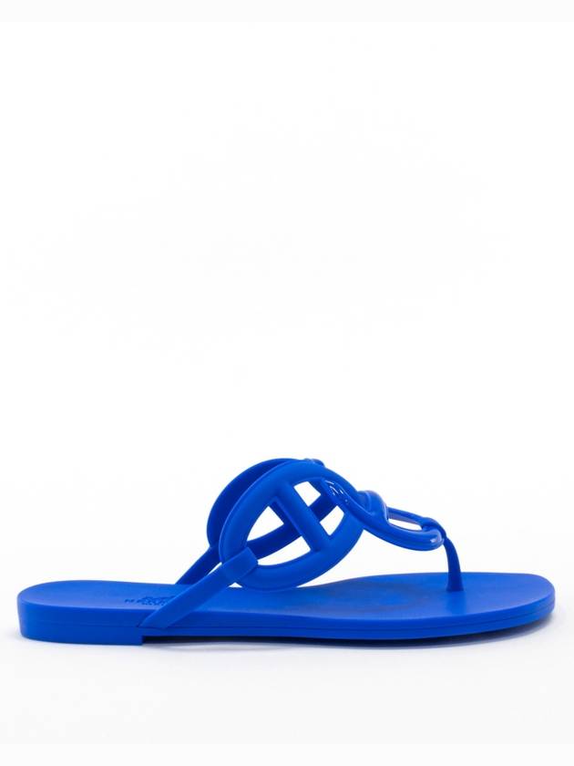 Egeri Sandals Flip flops Slippers Blue H221001Z - HERMES - BALAAN 3