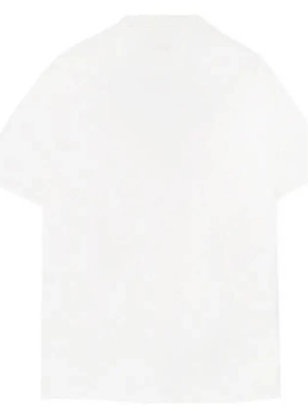 Logo Print Short Sleeve T-Shirt White - CP COMPANY - BALAAN 3