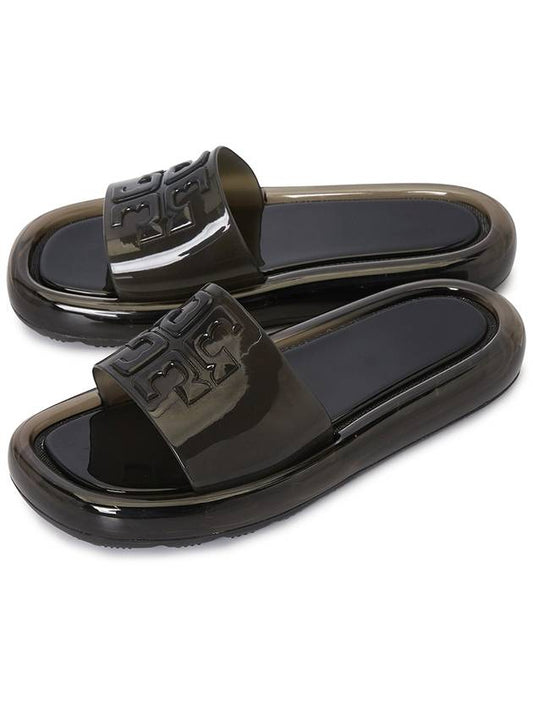 Bubble Jelly Slippers Black - TORY BURCH - BALAAN 2