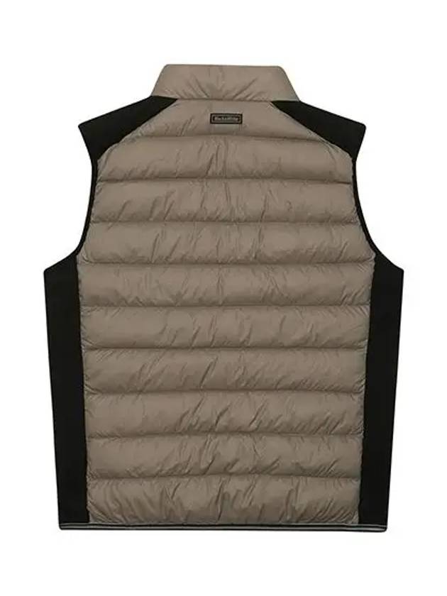 lightweight down vest 1012GXGG - BLACK&WHITE - BALAAN 5