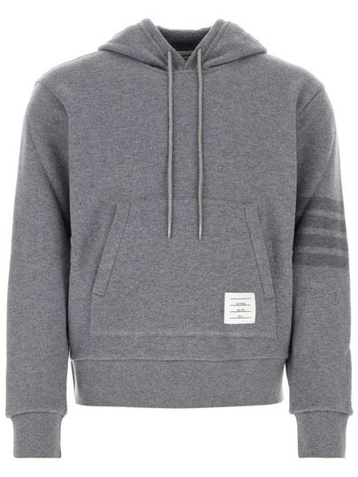 4 Bar Stripe Hoodie Grey - THOM BROWNE - BALAAN 2