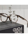 Glasses frame CL5010IN 055 overfit leopard skin square horn - CELINE - BALAAN 2