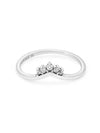 Tiara Wishbone Ring Silver - PANDORA - BALAAN 3