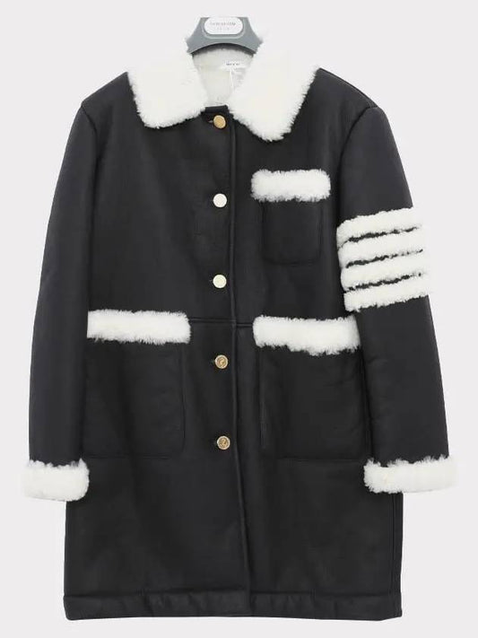 FOC747A 08015 415 Mustang Jacket - THOM BROWNE - BALAAN.