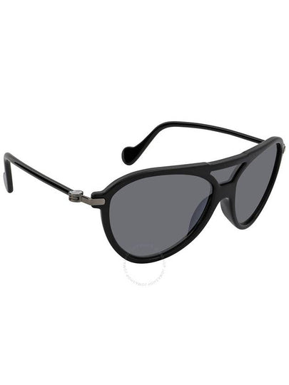 Moncler Smoke Mirror Pilot Unisex Sunglasses ML0054 01C 00 - MONCLER - BALAAN 2