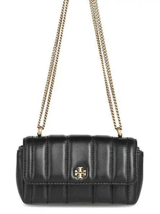 Kira Flap Mini Shoulder Bag Black - TORY BURCH - BALAAN 2