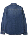 Women's Dempo Classic Denim Shirt Dusky Blue - CHLOE - BALAAN 3