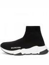 Speed Trainer High Top Sneakers Black - BALENCIAGA - BALAAN 2