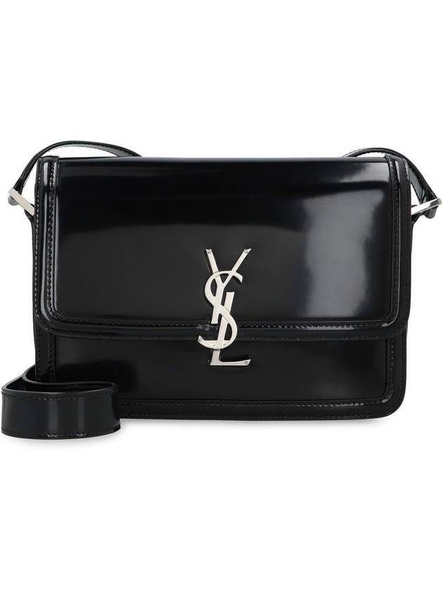 Solferino Medium Leather Shoulder Bag Black - SAINT LAURENT - BALAAN 3