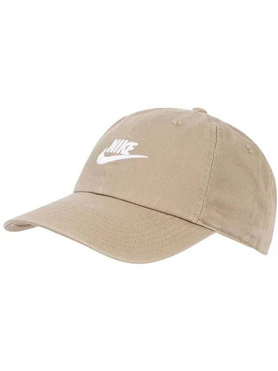 Club Unstructured Futura Washed Ball Cap Khaki - NIKE - BALAAN 2