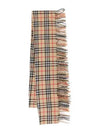 Check Cashmere Scarf Brown - BURBERRY - BALAAN 2