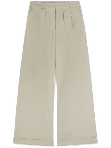 Palm Angels Gb Label Wide-Leg Trousers - PALM ANGELS - BALAAN 1