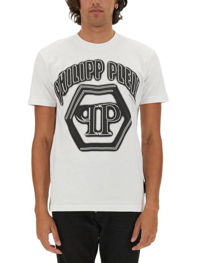 Philipp Plein Logo Print T-Shirt - PHILIPP PLEIN - BALAAN 1