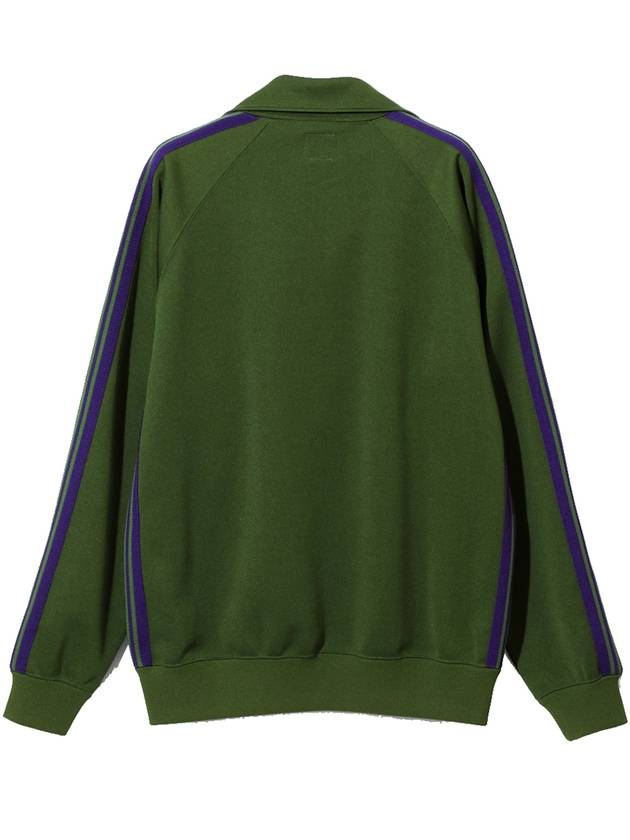 Poly Smooth Logo Track Jacket Ivy Green - NEEDLES - BALAAN 3