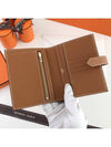 Bearn Compact Half Wallet Brown - HERMES - BALAAN 6