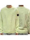 OLD Treatment Wappen Patch Crew Neck Sweatshirt Light Green - STONE ISLAND - BALAAN 2