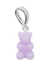 Nostalgia Bear Pendant Lavender Silver - CRYSTAL HAZE - BALAAN 1