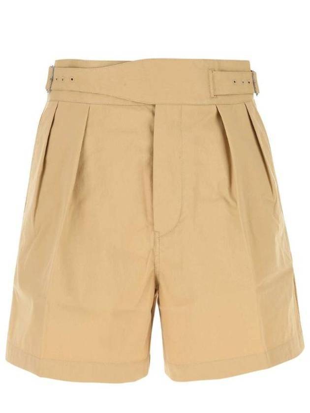 twill shorts beige - KENZO - BALAAN 1