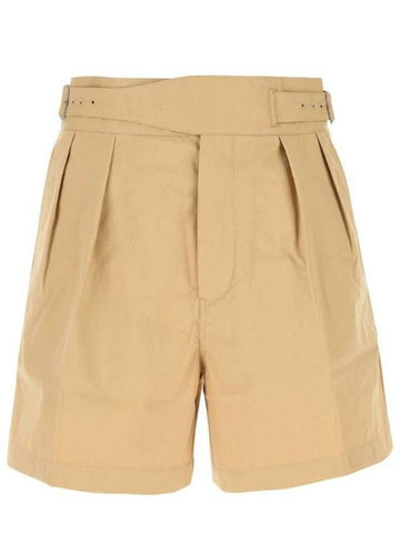 twill shorts beige - KENZO - BALAAN 1