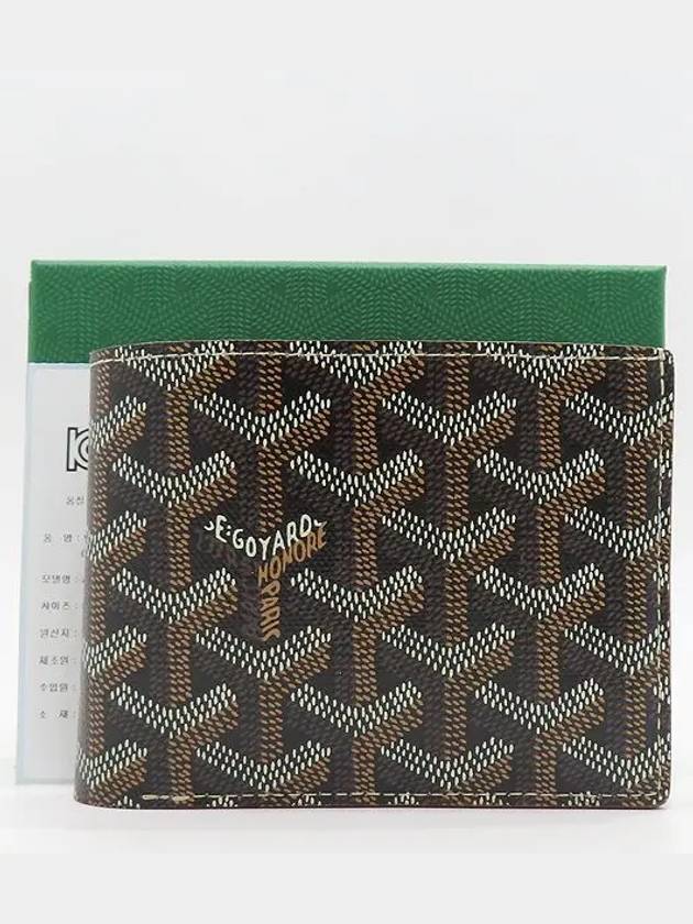 Black Brown Color Victoire 8 Credit Men s Bicycle Wallet - GOYARD - BALAAN 1