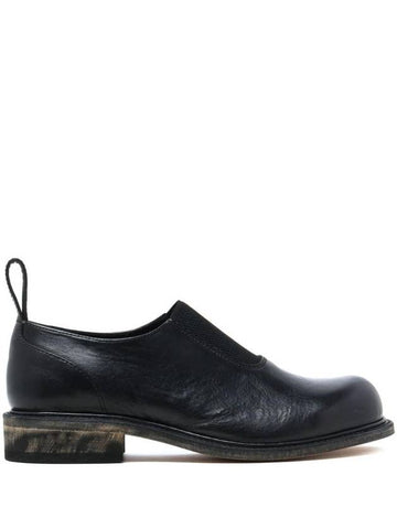 Naoto Deep Leather Loafer Black - OUR LEGACY - BALAAN 1