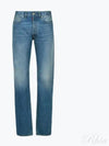 Back Stitch 5 Pocket Straight Jeans Medium Wash - MAISON MARGIELA - BALAAN 2