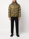 Tempest Combo Down Jacket Olive - TEN C - BALAAN 4