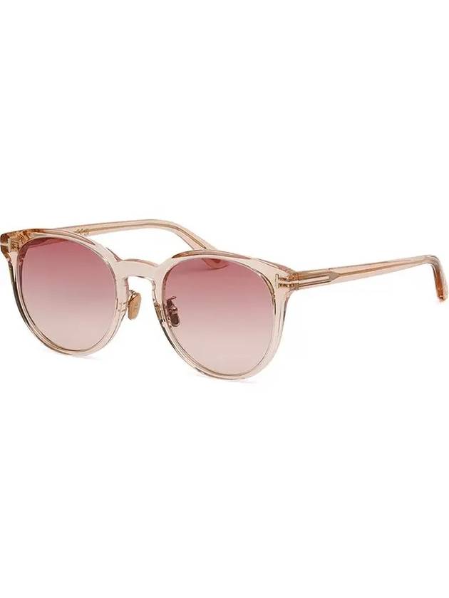 Sunglasses TF1052K 72T Pink Transparent Horn Rim Asian Fit - TOM FORD - BALAAN 7