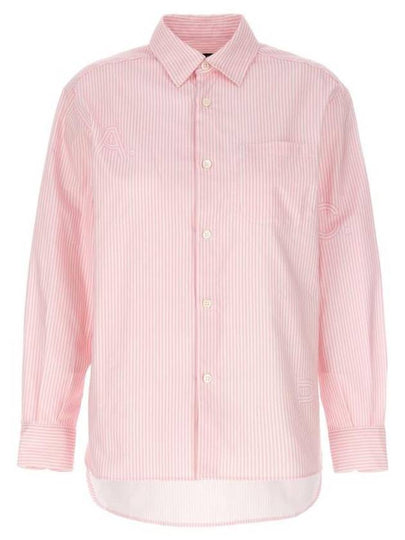 Sela Stripe Shirt Pink - A.P.C. - BALAAN 2