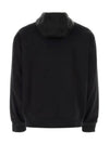 Cotton Fleece Cardigan Hoodie - PRADA - BALAAN 2