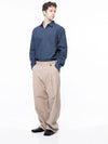 Men s M243PT01BE Corduroy One Tuck Wide Pants Beige - CHANCE'S NOI - BALAAN 2