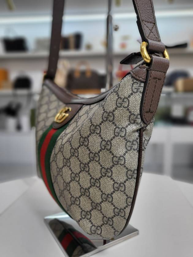 Supreme Half Moon Shoulder Bag 598125 - GUCCI - BALAAN 5