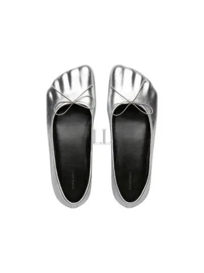 Anatomic Metallized Ballerina Silver - BALENCIAGA - BALAAN 2