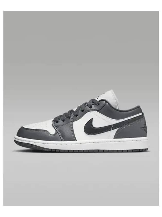 Air Jordan 1 Low Women s Sneakers Dark Gray White Off Noir DC0774 102 745847 - NIKE - BALAAN 1