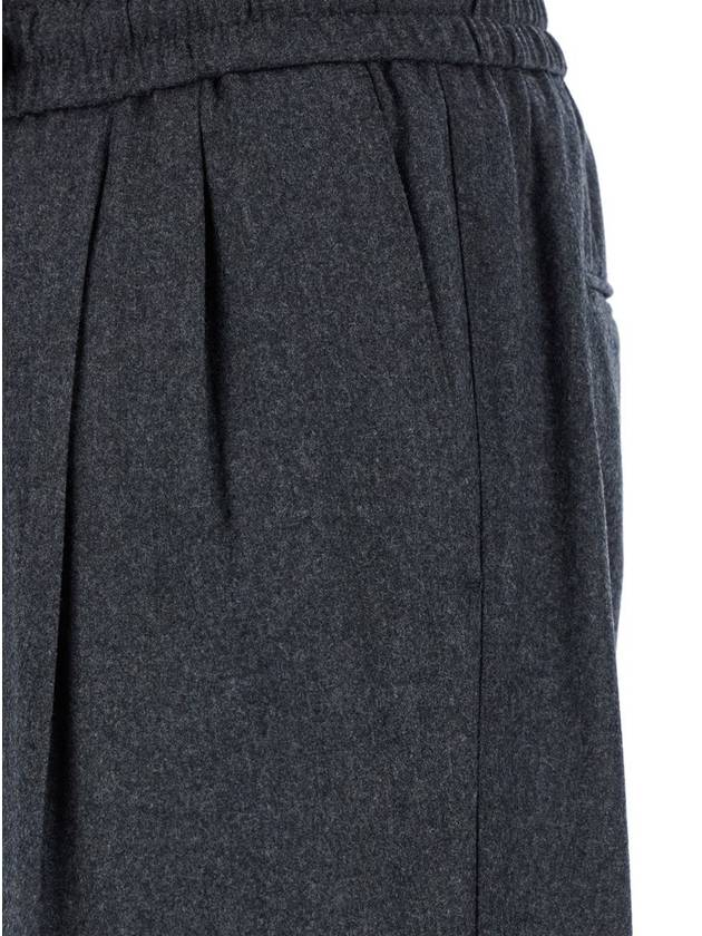 Grey High Waist Pants In Wool Man - DOLCE&GABBANA - BALAAN 3