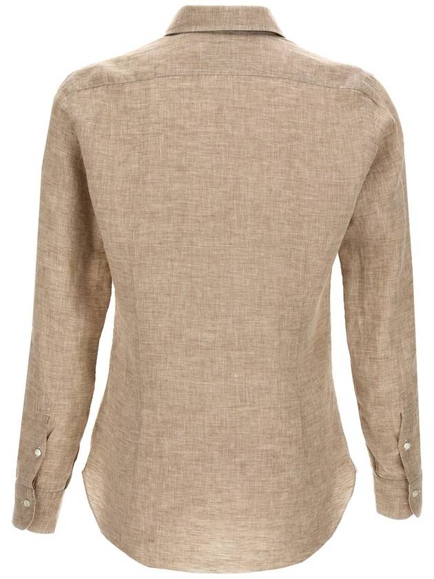 Long Sleeve Shirt LFU12P01401470006 Beige - BARBA - BALAAN 3