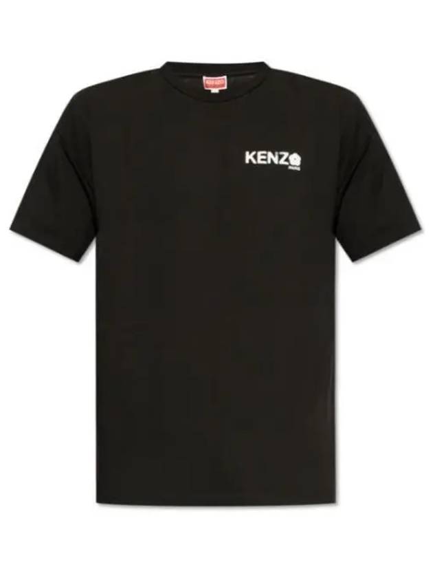 Boke Flower 2.0 Short Sleeve T-Shirt Black - KENZO - BALAAN 2