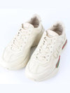 Rhyton strip logo sneakers 6 5 255 - GUCCI - BALAAN 1