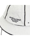 Bucket Hat Bungeoji MLF 4B FC19 WHITE Unisex - MARK & LONA - BALAAN 7