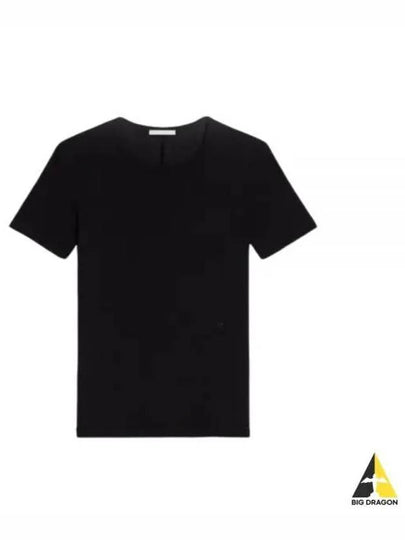 Shrunken Short Sleeve T-Shirt Black - HELMUT LANG - BALAAN 2