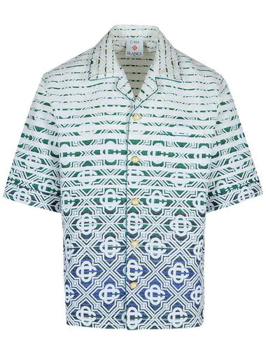 Casablanca White Cotton Blend Shirt - CASABLANCA - BALAAN 1