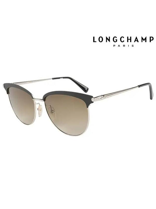 Sunglasses LO107S 001 lower gold rim men women - LONGCHAMP - BALAAN 2